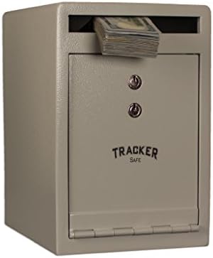 Сейф за съхранение Tracker Safe DS120810-K Стомана, С ключалка за ключове, Прахово боя Бял / Кремав цвят, 0,55 куб. метра.