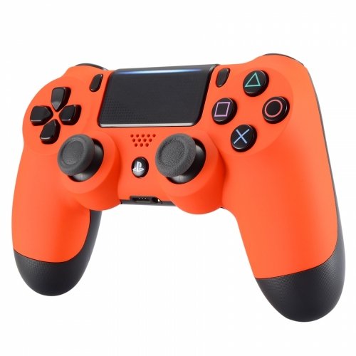 ModFreakz® Преден панел Soft Touch Оранжев Цвят За контролер PS4 Генерал 4,5 V2