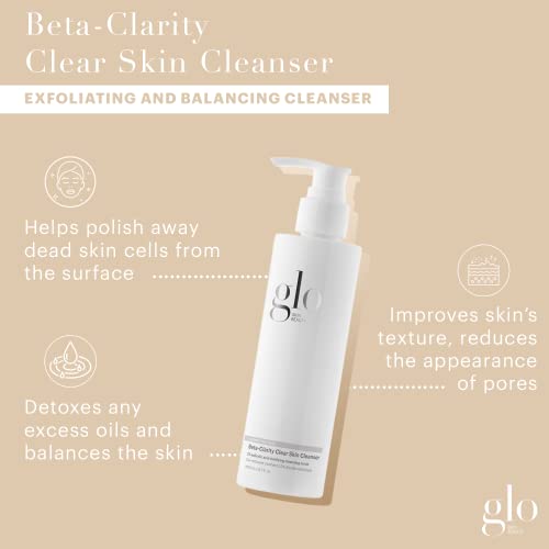 Почистващо средство Glo Skin Beauty Beta-Яснота Clear Skin Cleanser - 2% Почистващо средство за лице със салицилова киселина Почиства