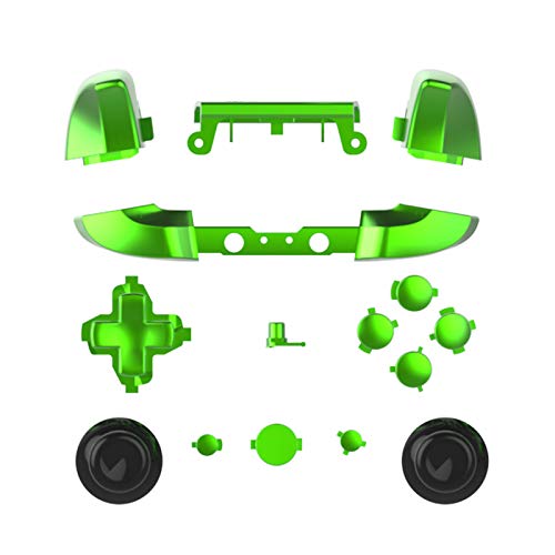 Хром Цвят ABXY Dpad Стартира Пълен Набор от бутони, Комплекти Модове контролера на Xbox One Slim /xbox one S с Отвертка (T6 Torx