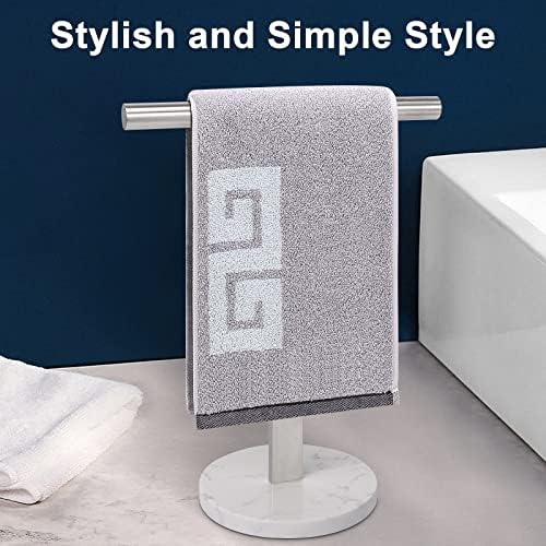 Т-Образен Държач за кърпи NearMoon за ръце, за кърпи за баня-Шкаф с Балансиран основание за полотенцесушителя за кухненски плотове