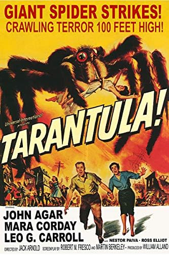 Американските Подарък услуги - Ретро Постер на научно-фантастичен филм на ужасите Тарантула - 11x17