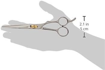 Фризьорски ножици Tamsco 7.5 Инча, biased chains (зависими с Постоянен акцент за пръсти, Полувыпуклый Край, Японски Винт с Регулируемо
