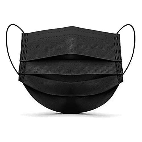 Blackface_masks произведено в САЩ черни маски за еднократна употреба за възрастни face_mask черна маска-пеперуда маски за лице
