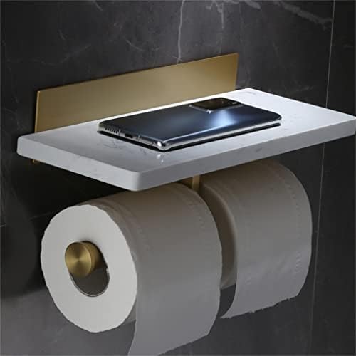 XXXDXDP Държач за тоалетна хартия, Държач за мобилен телефон, Стойка за тоалетна хартия в Банята, Държач за мобилен телефон (Цвят: Onecolor,
