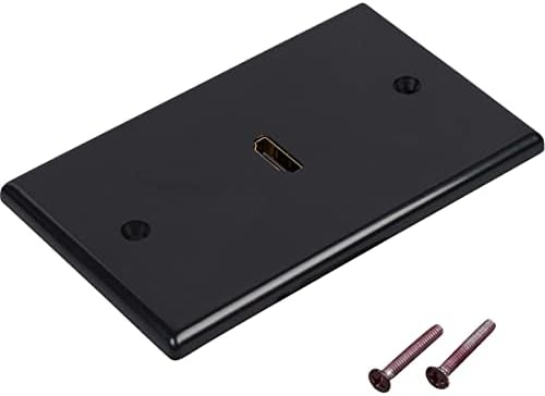 Точка на купувача 1 HDMI Порт Стенни плоча [откриете в UL] Вмъкване на Вграден високоскоростен HDMI кабел с конектор Ethernet в стила