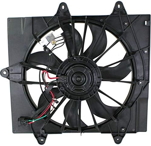 Вентилатор за охлаждане на радиатора SCKJ, Съвместим с 2.0 L 4Cyl DOHCw/