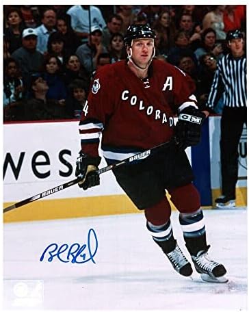 РОБ БЛЕЙК Подписа снимка Колорадо Аваланш 8 x 10 - 70567 - Снимки на НХЛ с автограф