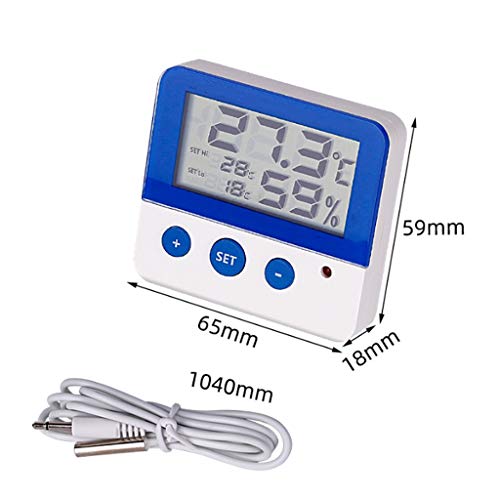WXYNHHD Електронен Термометър Битова Точност Дисплей за измерване на Температура и Влажност, монтиран на стената lcd Дисплей