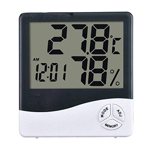 WXYNHHD Стаен Термометър - Електронен Измерител на температура и влажност на въздуха За дома, Точно Таблица на температурата и влажността