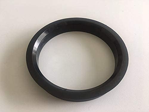 NB-AERO 4 бр. Черни полиуглеродные втулки от 73 мм (колелце) до 71,5 мм (Ступица) | Централно пръстен от 71,5 мм до 73 мм