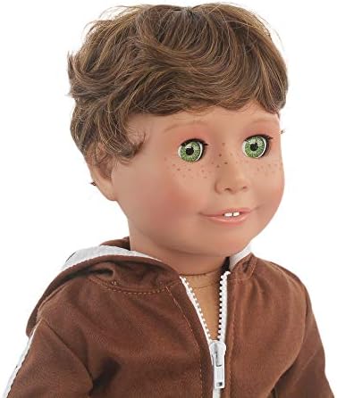 Куклени Перуки AIDOLLA за 18 Кукли American Boy, Подарък за момичета И Момчета, Топлоустойчива Къса Коса, Сменяеми Перуки от 18на