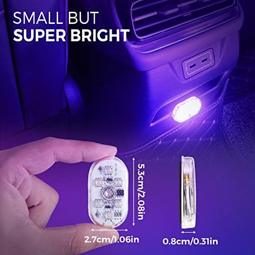 Автомобилни led светлини Вътрешно осветление на вътрешността на Колата с ярки led топки Преносими led светлини за нощно четене
