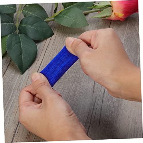 Hemoton 10 Бр Протектор на палеца Гума за палеца, за да Предизвика Ластични Бинтове за палеца Гуми за пръстите на еластична Превръзка за