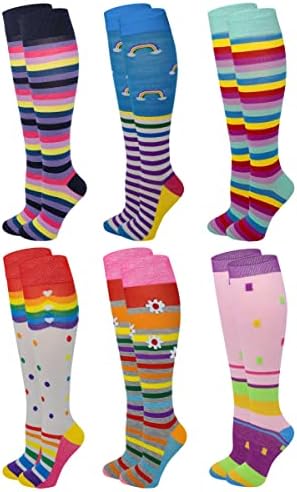 6 Чифта Детски Чорапи до коляното За по-Големи Момичета, Младежки, Детски чорапи с Нов дизайн