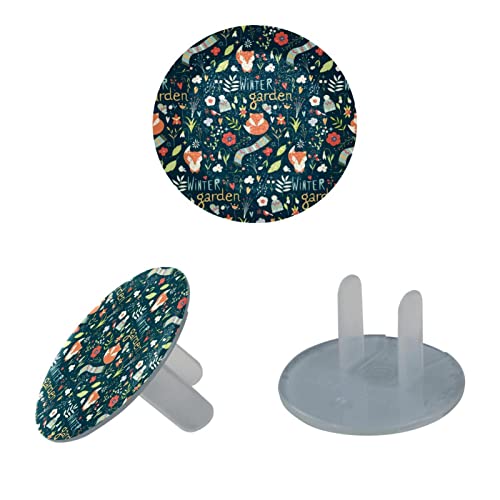 Капачки на контакти LAIYUHUA За защита от деца (на 12 и 24 опаковки), Устойчива Защита на електрически щепсел | Пластмасови капачки на