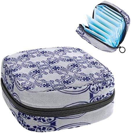 Чанта за съхранение на Хигиенни Кърпички, Преносими Торби за Многократна употреба, с цип за Менструални Комплект, Чанта за Съхранение на