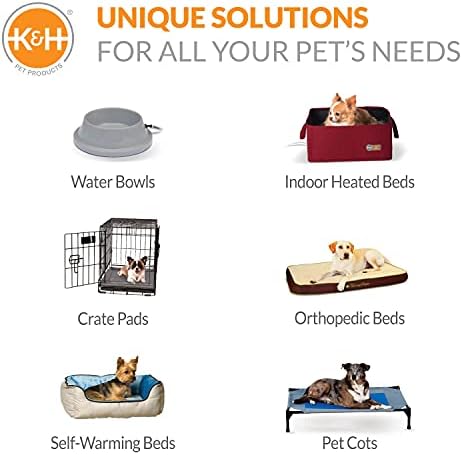 K & H Pet Products Охлаждащ Подложка за кучета Coolin', Охлаждащ Подложка за кучета на открито за пътуване с куче, Охлаждащ Подложка за домашни