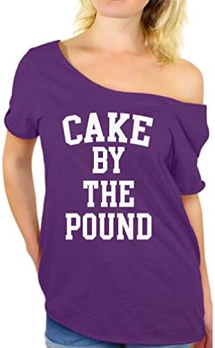 Awkwardstyles Cake by The Pound Бяла Тениска с открити рамене + Bookmark