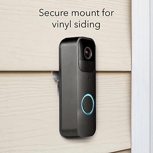 Закопчалка за винил сайдинг Wasserstein Doorbell - Задайте видео домофон на винил сайдинг - Съвместим с Wyze, Blink и Nest Doorbell