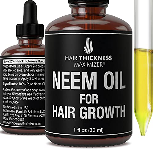 Органични маслото от Neem за растежа на косата. От чистите семена на ним от Индия. Спрете загубата на косата в момента. Най-доброто средство