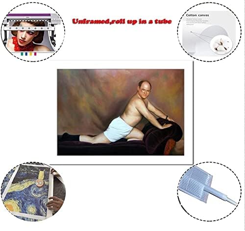 Плакат Сайнфелда - Джордж Костанца Вечно изкуството на съблазняването, Стенно изкуство, Комедийни филми, Печат върху платно,