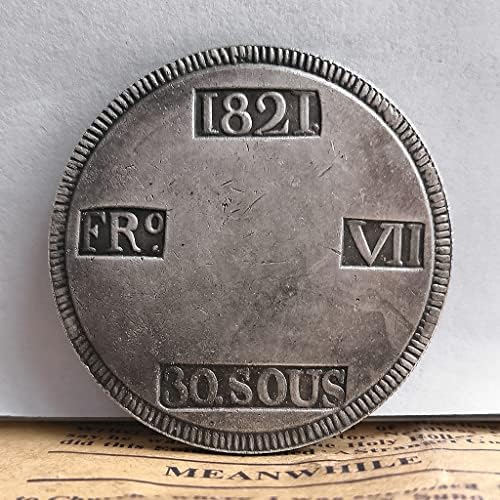 1821 Швейцарски Часовници Монета Петък САЛУСПОПУЭ Колекция от Чужди монети Европейски Монети, Древни Монети
