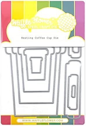 Накрайник за кафе от чаши с вафельным цвете - Независимо от това, дали искате капучино или венти-лате, комплект дюзи за кафе чаши Nesting може да ви помогне!