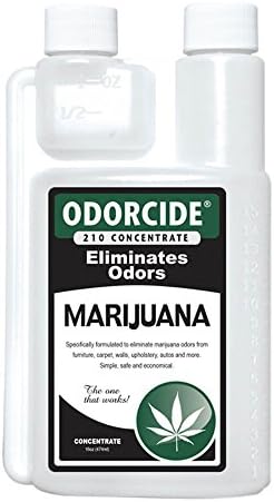 Инструмент за премахване на миризми и петна от концентрат на марихуана Odorcide за домашни любимци, 16 унции, Прозрачен (210M-P)