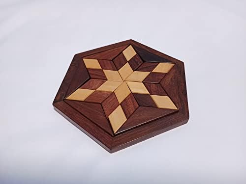 Игра Пъзели One Wooden 3D Пъзели за развитие на умения за Творчество Изграждане на паметта, Управление на Времето