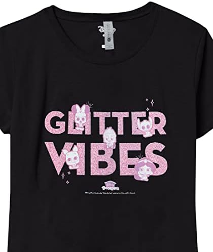 Тениска Дисни гърлс Glitter Vibes с блестящи Флюидами