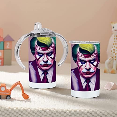 Чаша за Потягивания Жокера на Доналд Тръмп - Детска чаша За Потягивания С Забавен Принтом - Trump Sippy Cup