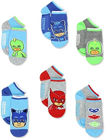 Пижамные Маски За Момчета, така И за Деца, 6 Опаковки Чорапи с превземането на една Четвърт от