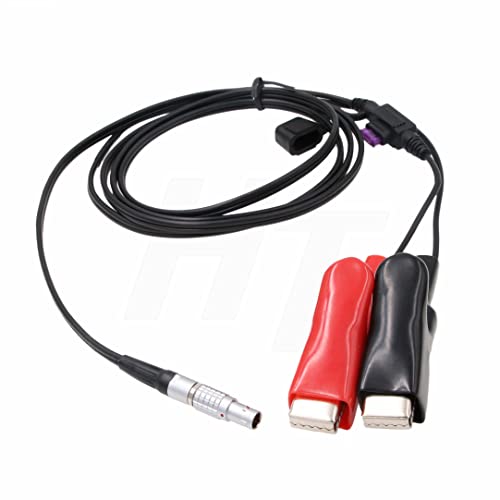Захранващ кабел външен батерията HangTon 12V за GPS-приемник Hemisphere S631/S321+ S321, 5 контакти на SAE
