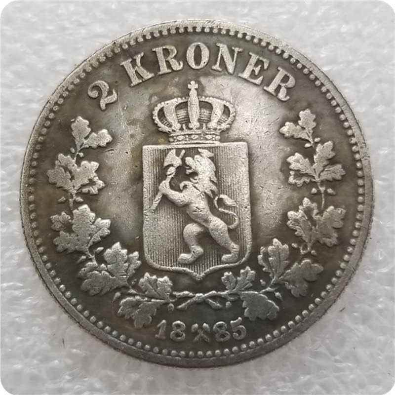 Норвегия 1878,1885,1888,1890,1892,1894,1902 Норвежката монета в короната 2