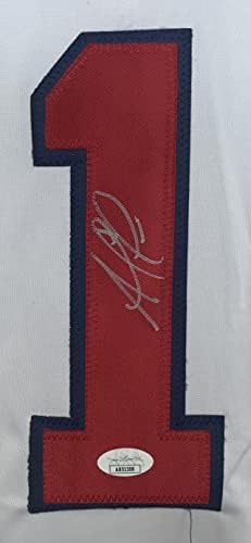 Майк Бибби с автограф подписа Джърси NCAA Аризона Уайлдкэтс JSA COA