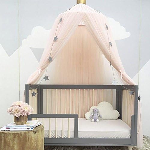 Детски Мебели Детска Принцеса mosquito net Балдахин за Легло с Кръгла Завързана Купол на Деца да Играят С Навес За Четене Палатка