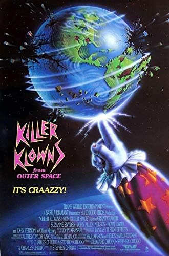 72371 Клоуни-Убиец от космически филм Комедия Декор на Стената 36x24 Печат на Плакат