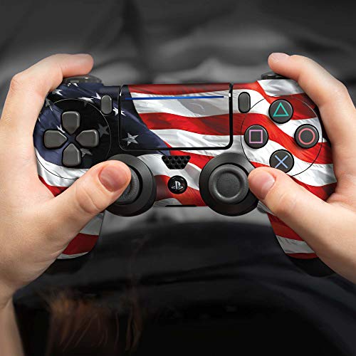 Механизъм на контролера е Автентична и е официално лицензиран кожата контролер PS4 който да се вее американското знаме (контролер PlayStation