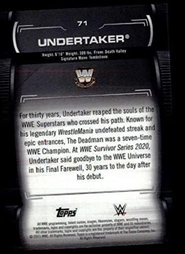 2021 Topps WWE Undisputed 71 Търговска картичка Борец с гробовщиками WWE