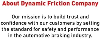 Заден Ляв Спирачните челюсти премиум-клас Dynamic Friction Company 331-47601 за 2011 Saab 9-5, 2012- на Buick LaCrosse, 2012-
