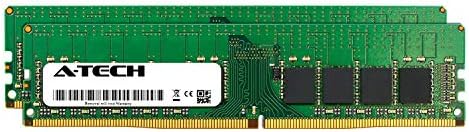 Комплект A-Tech на 16 GB (2x8 GB) за Dell PowerEdge R330 - DDR4 PC4-17000 2133 Mhz, ECC, Без буфериране UDIMM 2Rx8 - Сървър памет Ram, еквивалентна