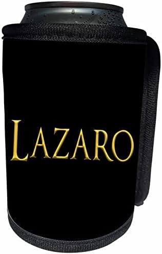 3дРоуз Лазаро - легендарния име за момче в Америка. Свети жълт цвят. - Опаковки за бутилки-охладители (cc_356433_1)
