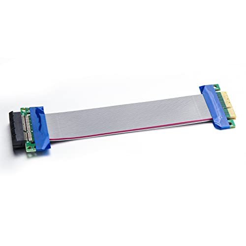 Удлинительный кабела PCIE 2.0, от 4X до 4X, от M до F, Пряка до пряка, 15 см / (обща дължина 18 см)
