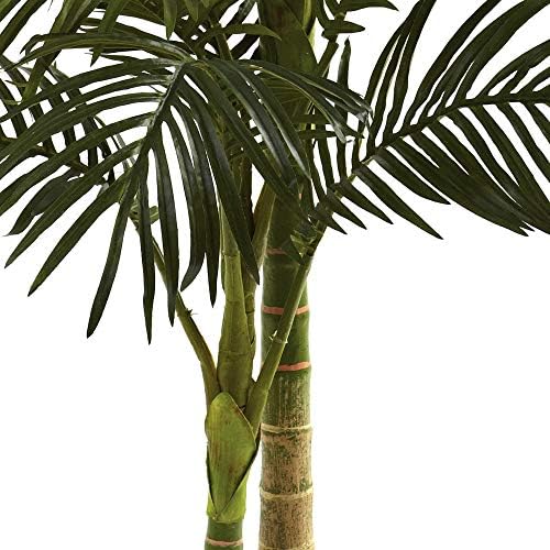 Почти естествени 5 метра. Изкуствено Дърво Golden Cane Palm, Зелено