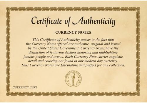 Двухдолларовая Цветна банкнота с Декларацията на независимостта | Истинска валута на Съединените Щати | Предмет на Патриотични колекционерска