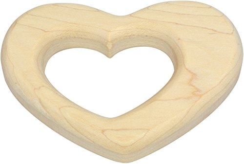 Кленов прорезыватель във формата на сърце - Произведено в САЩ