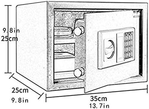 Големият електронен цифров сейф за бижута и домашни сигурност-имитация на заключване на сейфа (цвят: E)