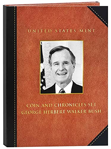 Монета на Джордж Буш-старши 2021 г. и Набор от летописи Избор на Монетния двор на САЩ, Без да се прибягва