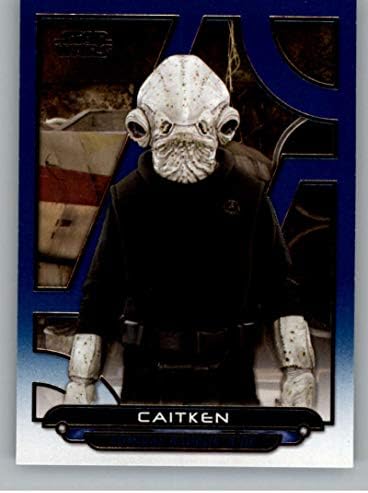 2018 Topps Star Wars Galactic Files Blue RO-22 Официалната търговска картичка Кейткена, не е свързана със спорта, в NM или по-добро състояние